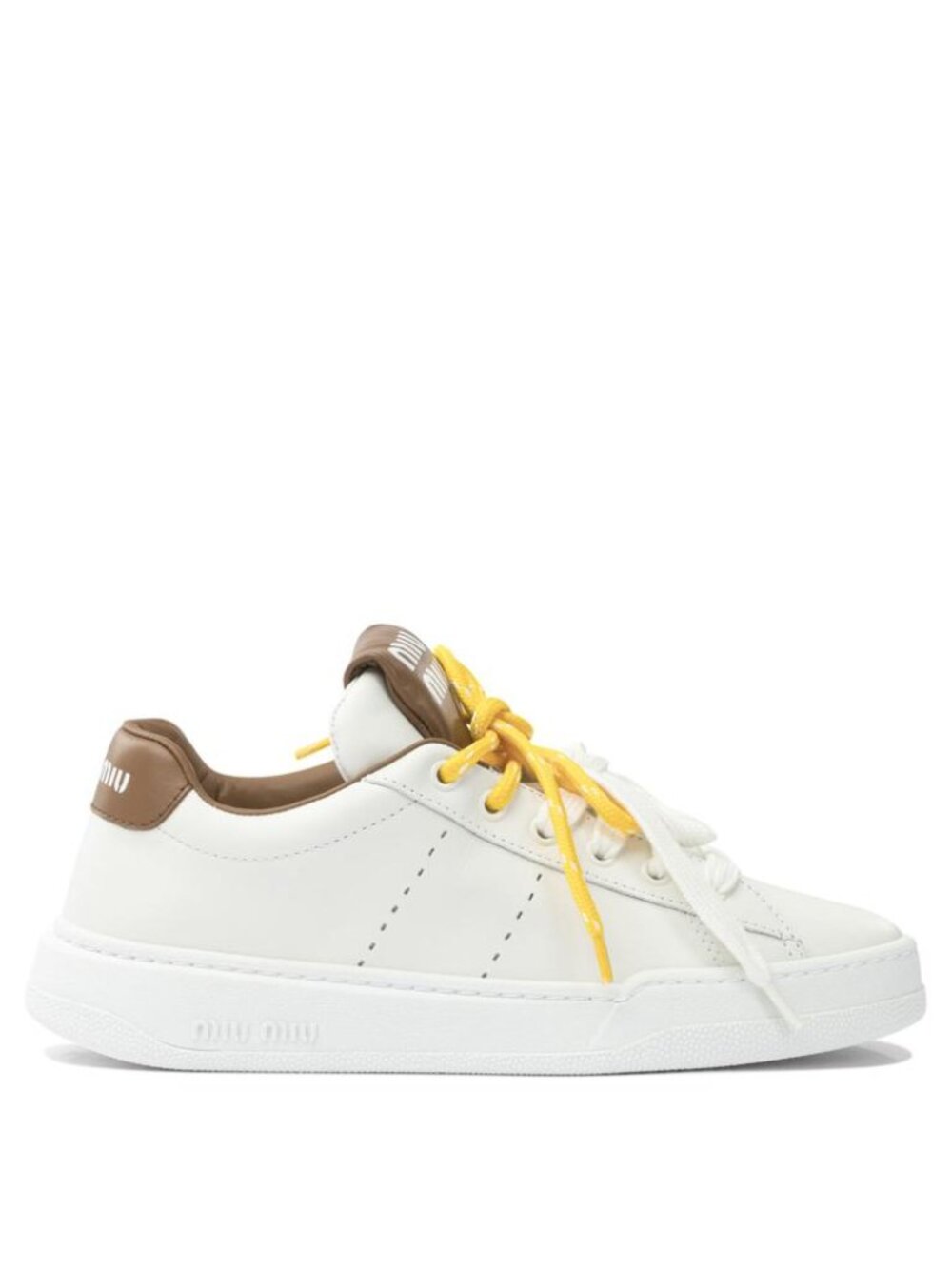 Miu Miu Low Top Leather Sneakers IT 40 Women